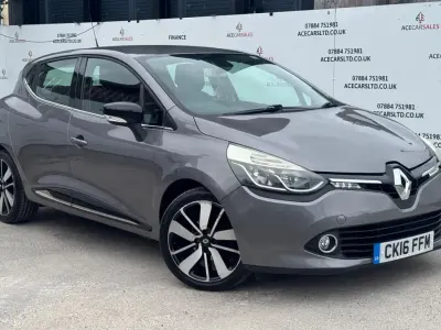 Used Renault Clio Dynamique 90 HP (66 kW) 2016 Grey Hatchback