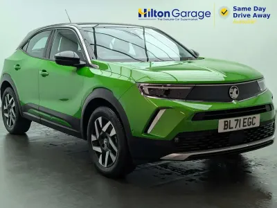 Used Vauxhall Mokka Elite 100 kW (136 HP) 2021 Green SUV