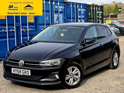 Used VW Polo SE 95 HP (69 kW) 2018 Black Hatchback
