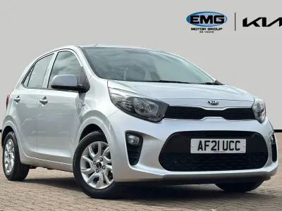 Used Kia Picanto 83 HP (61 kW) 2021 Silver Hatchback