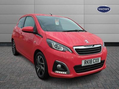 used Peugeot 108 1.2 PURETECH ALLURE EURO 6 5DR PETROL FROM 2018 FROM NEWBURY (RG14 7HT) | SPOTICAR