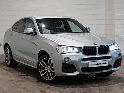 Used BMW X4 M Sport 190 HP (139 kW) 2018 Silver SUV