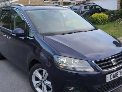 Used Seat Alhambra XCELLENCE 184 HP (135 kW) 2018 Blue MPV