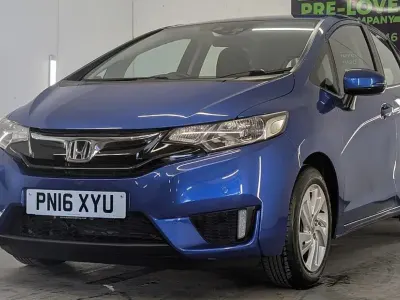 Used Honda Jazz SE 102 HP (75 kW) 2016 Blue Hatchback