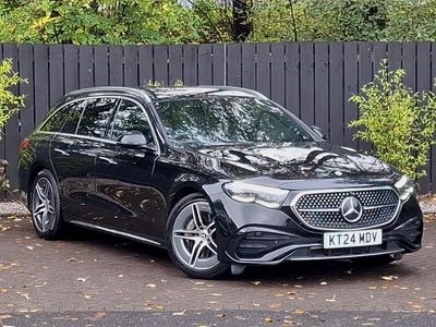 Used Mercedes E300 Advanced 313 HP (230 kW) 2024 Black Estate