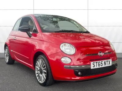 Used Fiat 500 69 HP (50 kW) 2015 Red Hatchback