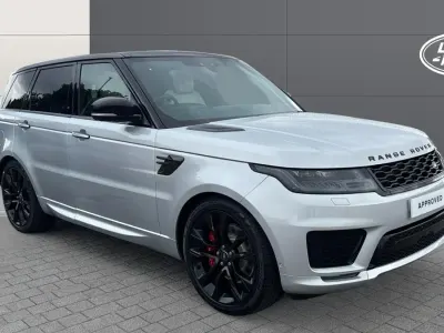 Used Land Rover Range Rover Sport 350 HP (257 kW) 2021 Hakuba silver SUV