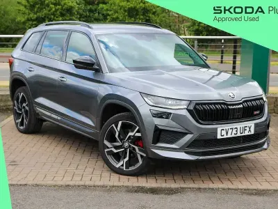 Used Skoda Kodiaq vRS 241 HP (177 kW) 2023 Graphite grey metallic SUV