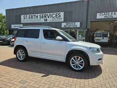 Used Skoda Yeti SE 2014 White SUV