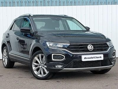 Used VW T-Roc SEL 190 HP (139 kW) 2018 Black SUV