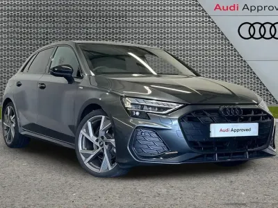 Used Audi A3 Black Edition 147 HP (108 kW) 2025 Grey Hatchback