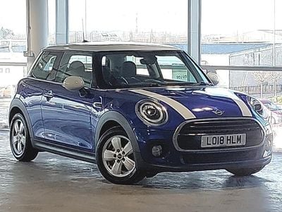 Used Mini Cooper 136 HP (100 kW) 2018 Blue Hatchback