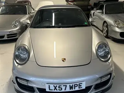 Usado Porsche 911 480 HP (353 kW) 2007 Prateado Cabrios
