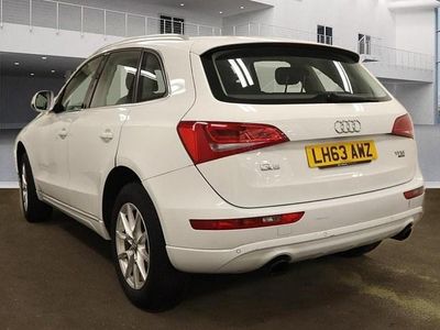 Used Audi Q5 Black Edition 180 HP (132 kW) 2014 Ibis white SUV