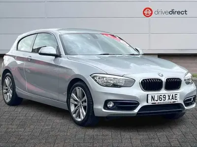 Used BMW 120 Sport Line 184 HP (135 kW) 2019 Silver Hatchback
