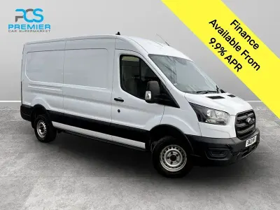 Used Ford Transit 170 HP (125 kW) 2021 White Van