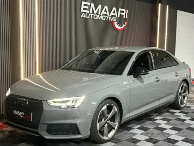 Begagnad Audi A4 Black Edition 2018 Grå Sedan