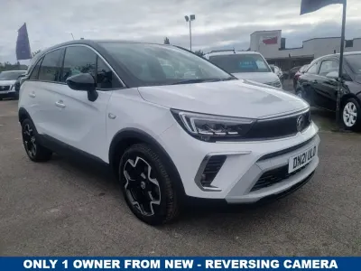 Used Vauxhall Crossland Elite 83 HP (61 kW) 2021 White SUV