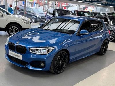 Usado BMW 118 M Sport 136 HP (100 kW) 2016 Azul Citadino