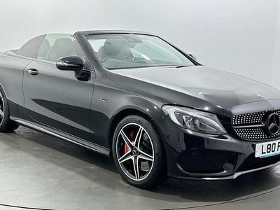 Black Used 2018 Mercedes C43 AMG AMG Cabriolet | £20,702 (Fair price)