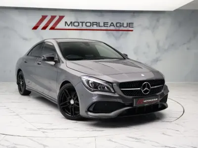 Used Mercedes CLA220 AMG line 177 HP (130 kW) 2016 Grey Sedan