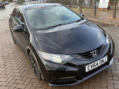 Begagnad Honda Civic Black Edition 120 HK (88 kW) 2014 Svart Halvkombi