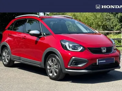 Used Honda Jazz Hybrid 109 HP (80 kW) 2022 Red Hatchback