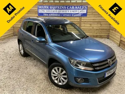 Used VW Tiguan Match 177 HP (130 kW) 2014 Blue SUV