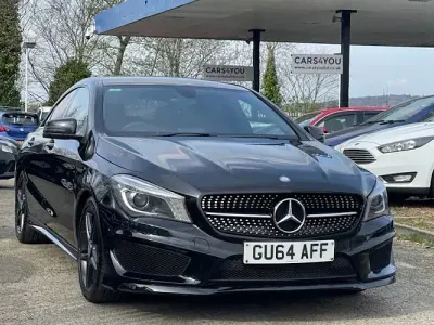 Used Mercedes CLA220 AMG 170 HP (125 kW) 2014 Black Coupe