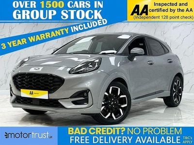 Silver Used 2022 Ford Puma ST-Line X SUV | £16,195 (Fair price)