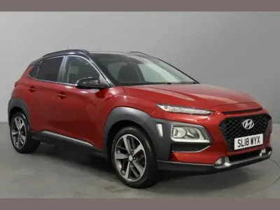 Used Hyundai Kona Premium 120 HP (88 kW) 2018 Red SUV