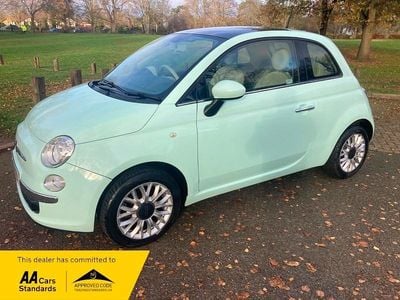 Green Used 2015 Fiat 500 Lounge Hatchback | £3,895 (Good price)