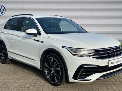 Used VW Tiguan R-line 150 HP (110 kW) 2022 White SUV