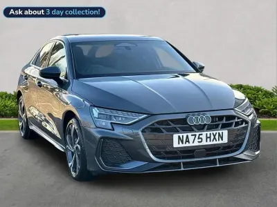 Used Audi A3 S-Line 150 HP (110 kW) 2025 Grey Sedan