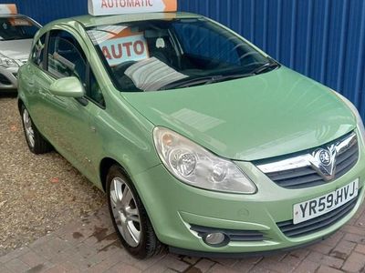 Green Used 2009 Vauxhall Corsa Design Edition Hatchback | £3,999 (A bit pricey)