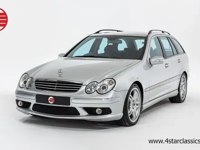 Used Mercedes C55 AMG AMG 361 HP (265 kW) 2004 Silver Estate