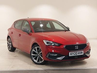 Used Seat Leon FR First Edition 150 HP (110 kW) 2020 Red Hatchback