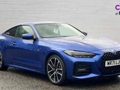 Used BMW 420 M Sport 184 HP (135 kW) 2021 Blue