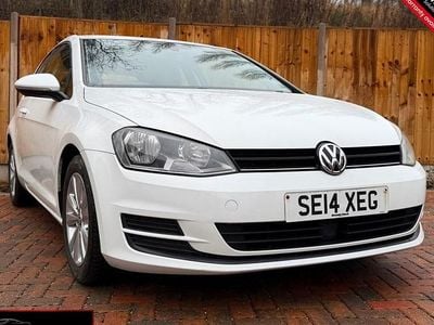 Used VW Golf VII SE 125 HP (91 kW) 2014 White Hatchback