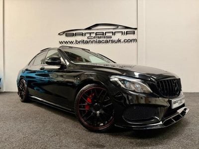 Black Used 2017 Mercedes C350e AMG Line Premium Plus Sedan | £14,890