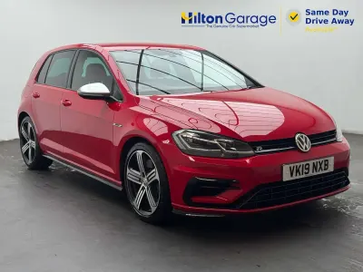 Used VW Golf VII R 300 HP (220 kW) 2019 Red Hatchback