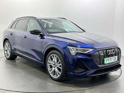 Used Audi e-tron Black Edition 300 kW (408 HP) 2021 Blue SUV