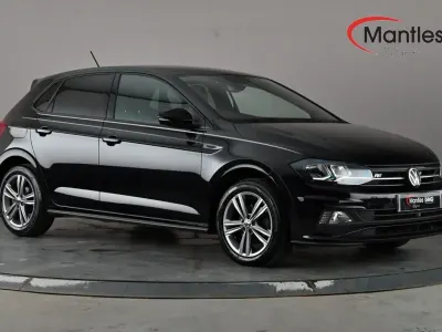 Used VW Polo R-line 110 HP (80 kW) 2020 Black Hatchback