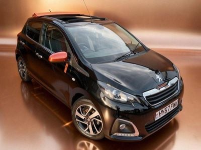 Black Used 2017 Peugeot 108 Roland Garros Hatchback | £5,795 (Fair price)