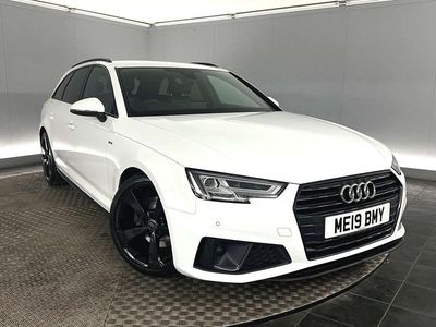 Used Audi A4 Black Edition 150 HP (110 kW) 2019 White Estate