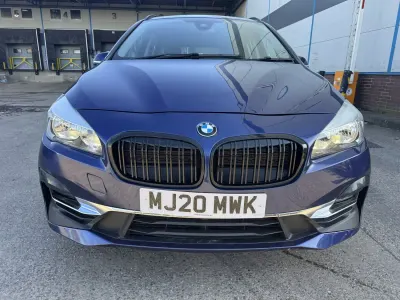 Used BMW 218 Gran Tourer Luxury Line 2020 Blue MPV
