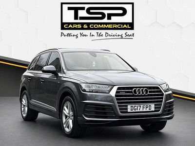 Used Audi Q7 S-Line 218 HP (160 kW) 2017 Grey SUV
