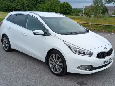 Used Kia Ceed 128 HP (94 kW) 2014 White Hatchback