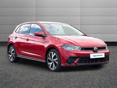 Used VW Polo R-line 95 HP (69 kW) 2024 Red Hatchback
