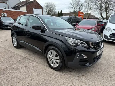 Used Peugeot 3008 Active 118 HP (86 kW) 2018 Black SUV